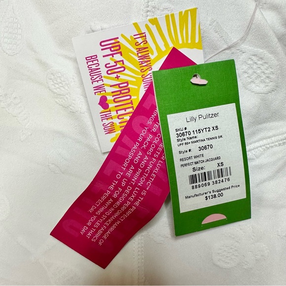 NWT! Lilly Pulitzer UPF 50+ Martina Tennis Dress - Picture 11 of 12